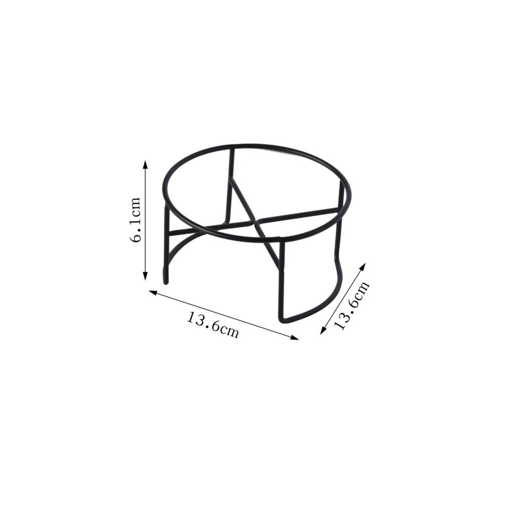 Elevated Bowl Stand Stable Raised Pet Holder Space-Saving for Kitchen, Cats