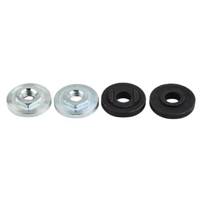 Für Typ 100 Winkel Grinder Druck Platte Hexagon Mutter Metall 4 stücke Marke Neue