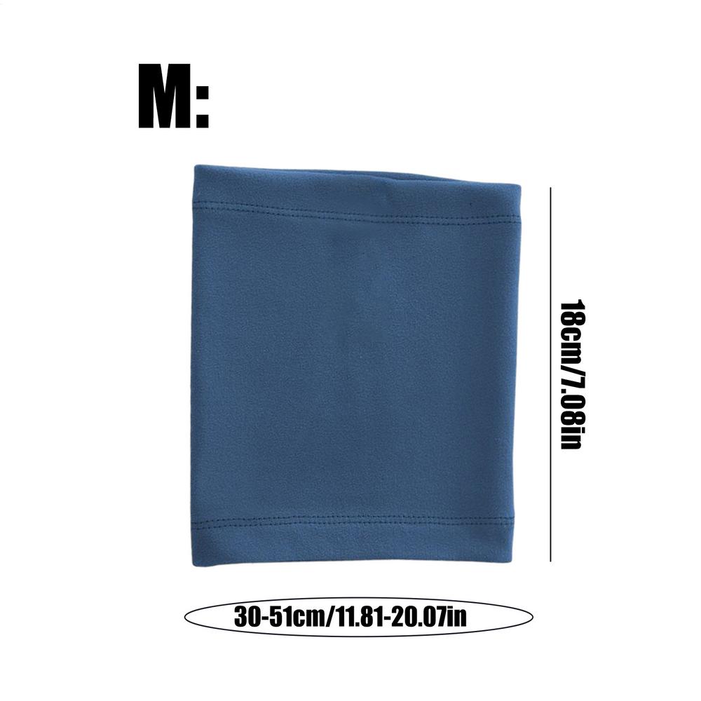 

Dog Ear Cover Dog Calming Head Wrap Noise Cancelling Soft Breathable Pet Apparel Accessories For Travel Thunderstorm Firework M синий