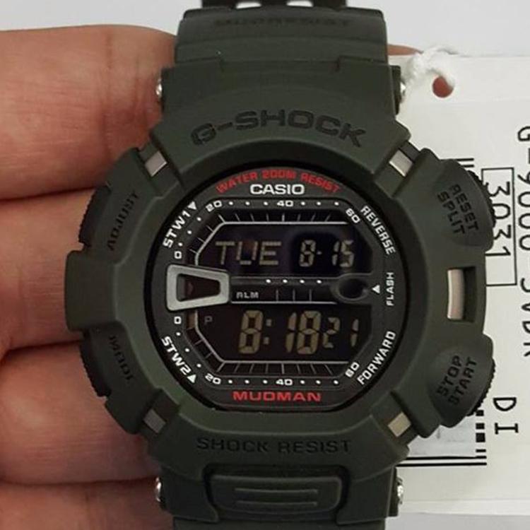Casio Relógio Masculino Preto G-9000-3V G-9000-3V