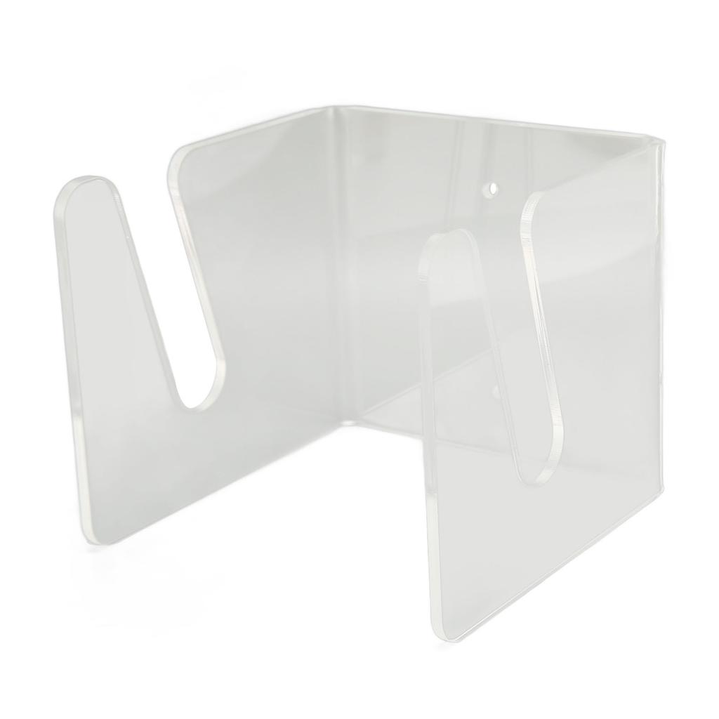 Skateboard Wall Mount Acrylic Display Storage Holder Hanger Home Decoration for Indoor Transparent