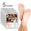 5 Pairs Hydrating Foot Mask – Moisture Restoring Socks for Dry, Cracked Skin – At-Home Foot Care for Men & Women