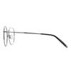 Retro Oval Large Women Metal Frame And Titanium Temples Eyeglasses Frame Full Rim Round Spectacle For Myopia Prescription Lenses