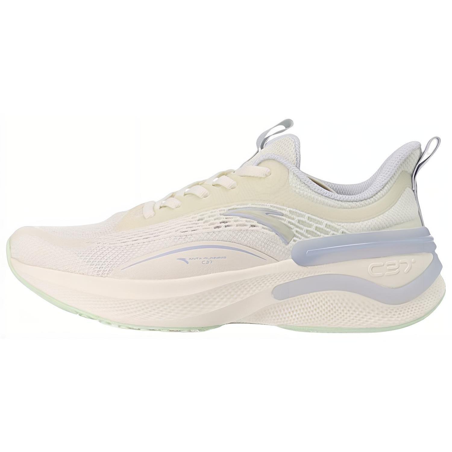 

new Anta C37 Series Chasing Waves Cushioning, Breathable, Lightweight Low Top Running Shoes Women s White Purple Green 40