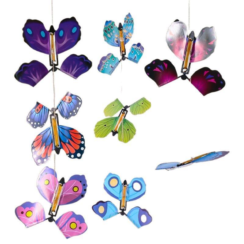 Children's Outdoor Toy Set: Butterfly Sprayer, Flower Gift Box, Boomerang, Bamboo Dragonfly, Camping Toys
