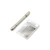 OptiPro Pin Vise with 10 Drill Small Precision Manual Drill for and Plastic Drilling DIY Tool Bit 10 Drill Double-Sided Bits, Crafts, Jewelry, Resin,