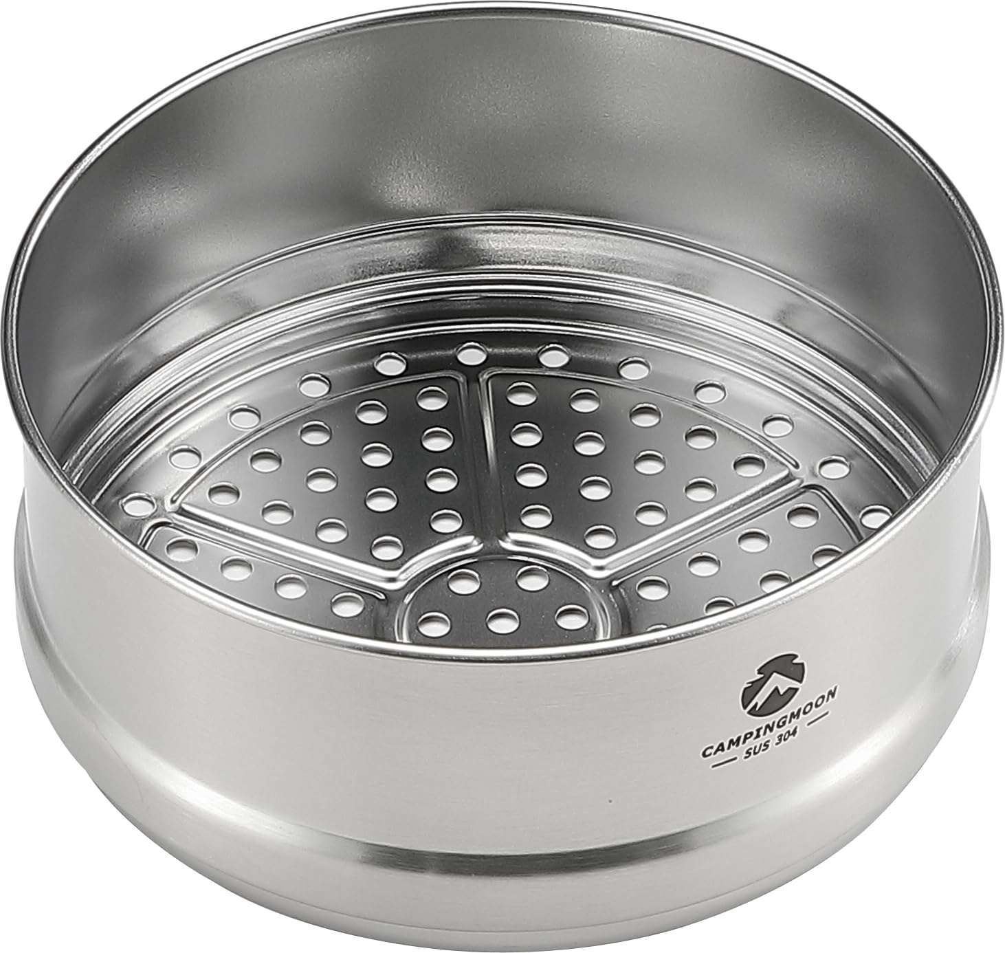 

CAMPING MOON Cooler Steamer, Steamer for Steamed Food, Dim Sum, Stainless Steel 304, Single Item, S363