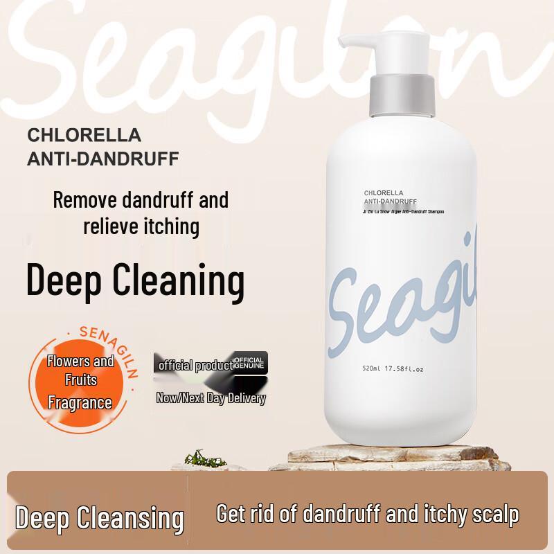 Seagilon Snow Algae Refreshing Anti-Dandruff Shampoo 520ml