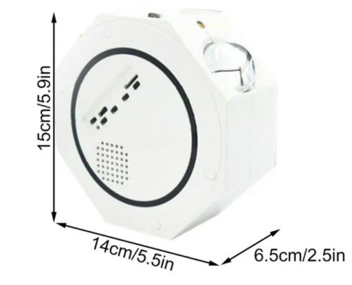Star Projector Night Light for Home Children's Room Gift Octagon