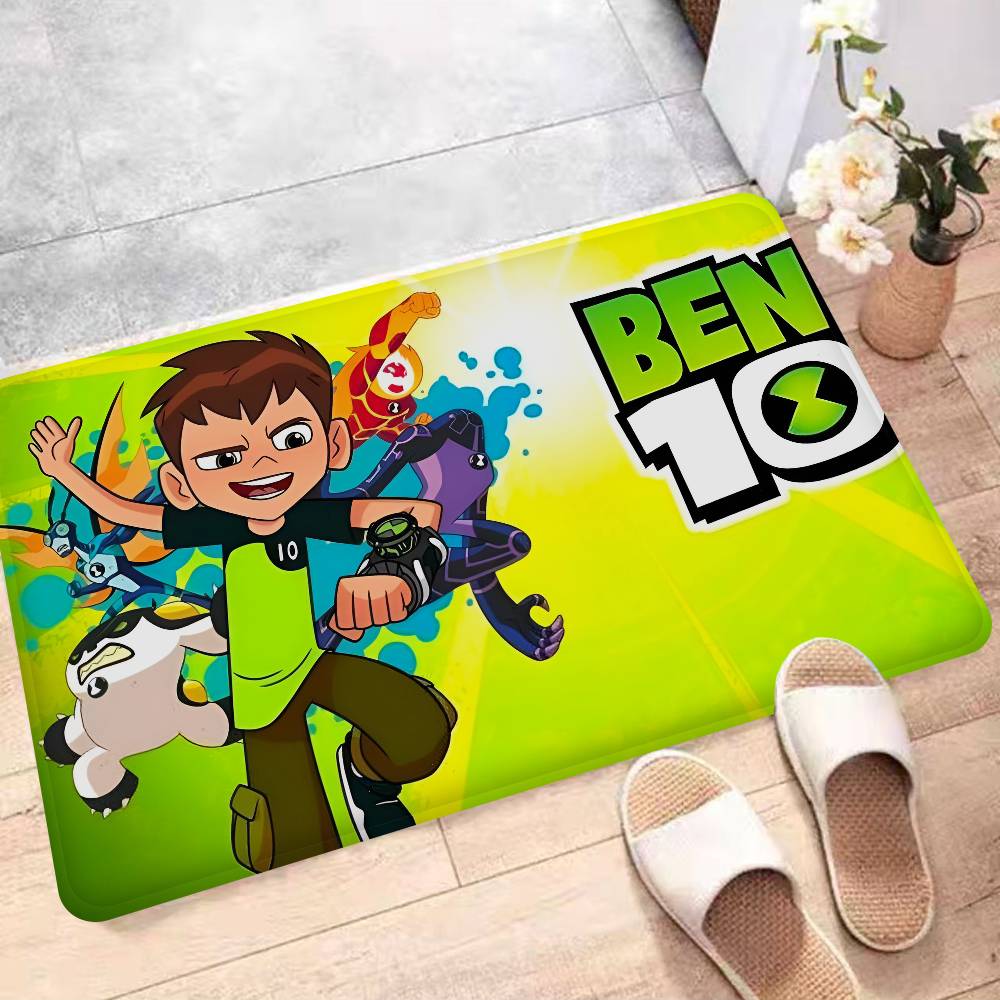 Cartoon B-Ben 10 Fußmatte Nordischer Stil Schlafzimmer Wohnzimmer Fußmatte Zuhause Balkon Rutschfest Alfombra