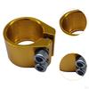 Seat Tube Clamp 1.13 inch High Performance Easy to Install Component Cycling Tightener Clip Road