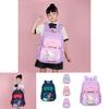 Adorable Oxford Cloth Kids Backpack Large Capacity School Bag For Grades 1-6