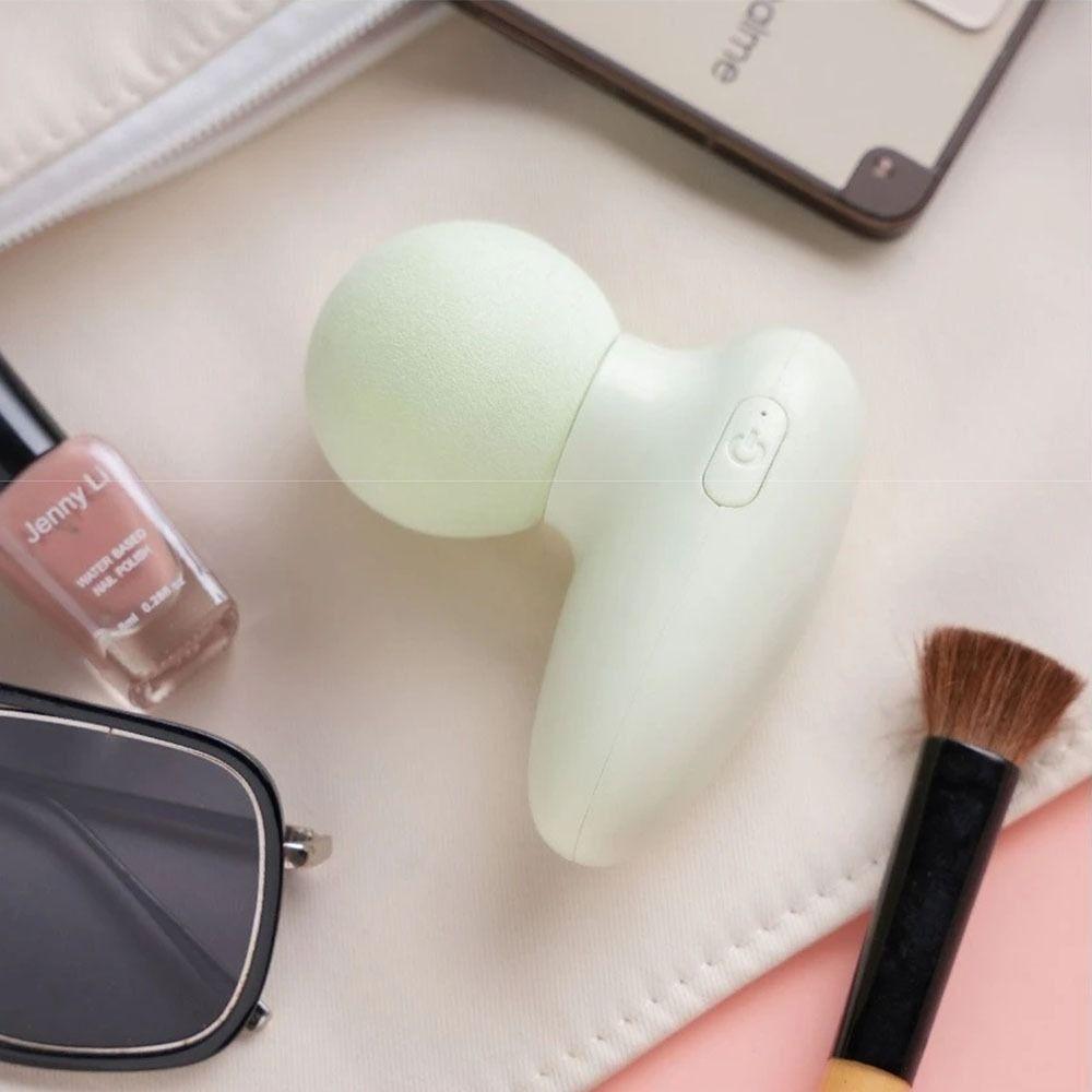 Portable Mini Fascia Massager Adjustables 6 Modes Deep Tissue Massage Device Wear Resistant Soft Massage Head
