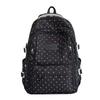 School Bag New High-value Fresh College Style Polka Dot Make-up Bag Junior High School Students Lightweight Travel Backpack