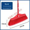 Outdoor Plastic Hard Bristle Broom Set (3-Pack)