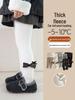 Girls' Velvet Thickened Tights - Autumn/Winter Base Layer for Infants & Toddlers