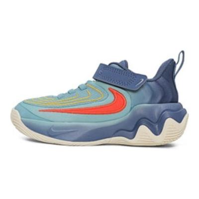 Giannis Immortality 4 PS Denim Turquoise Kids Sneakers Blue Mystic-Navy University-Gold FZ6733-400