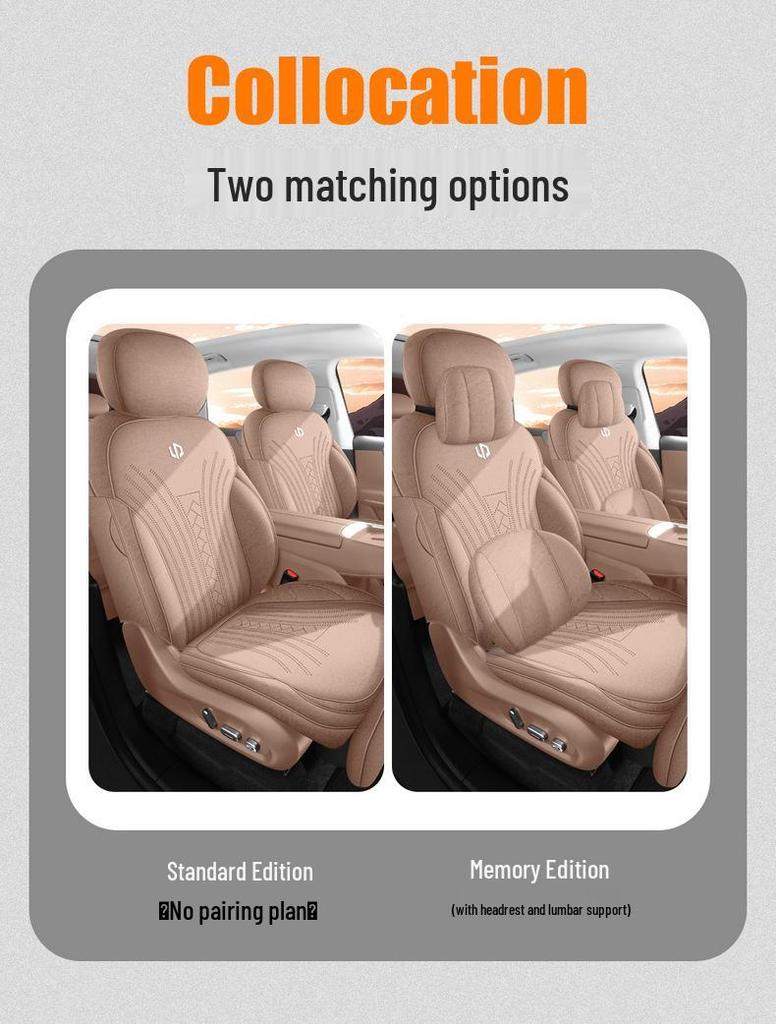 Suede Saddle Pad Seat Cover for 26 Leapmotor C11 Models - Perforated, Breathable, and Car Seat Cushion