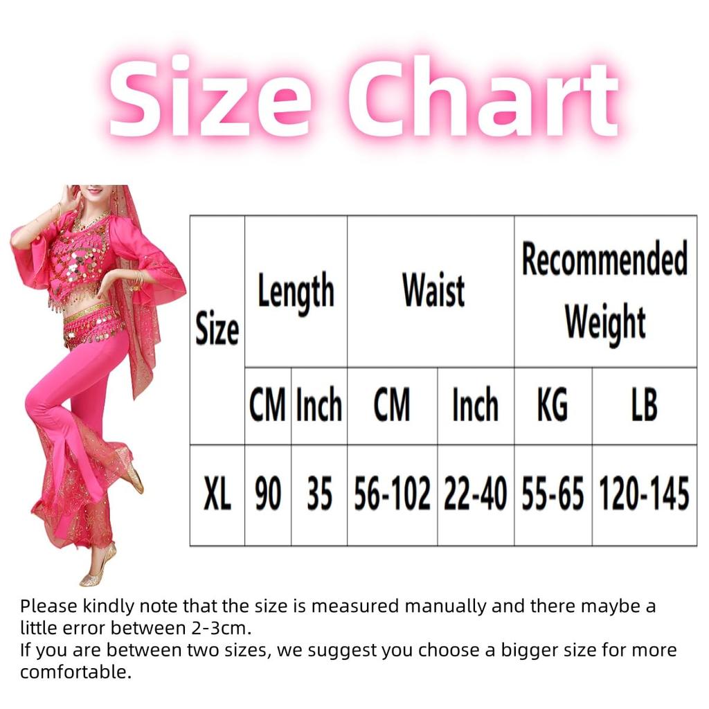 Belly Dance Lace Floral Side Fork Belly Dance Slimming Arab Tribal Coin Yoga Pilates Zunba Party Sequin Lace Fish Pants [Getrays] Women's Pants,