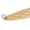 Metallic sequin lure with pineapple pattern4.5cm9g6Small hook specifically designed for catching smallmouth bass, suitable for b