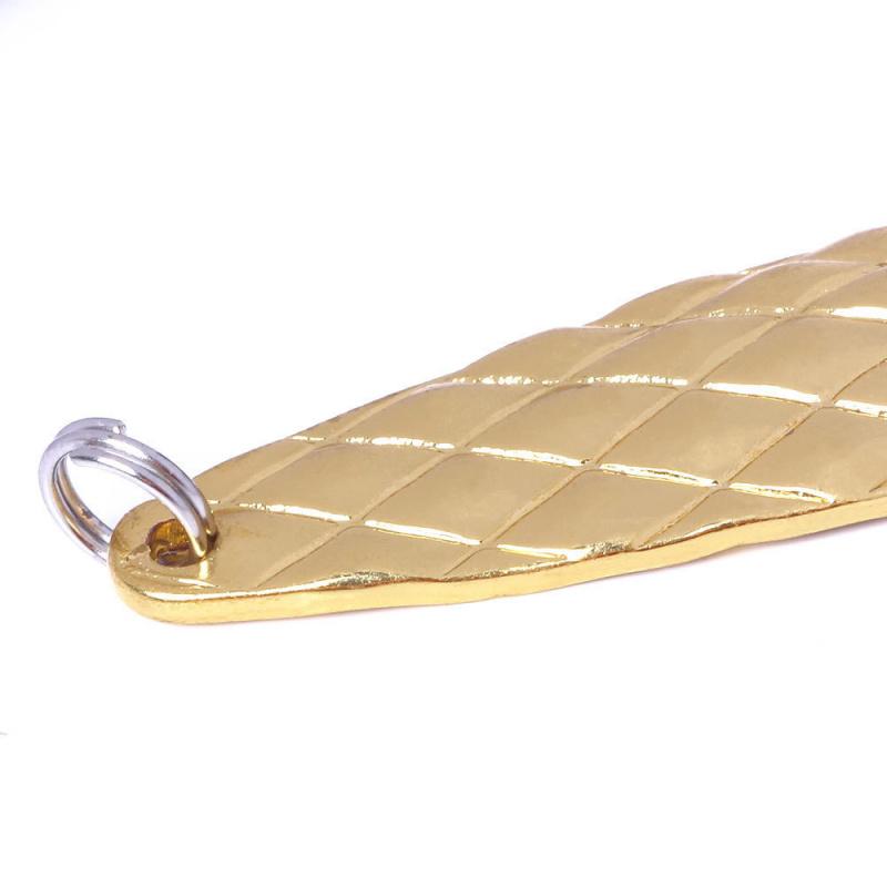 Metallic sequin lure with pineapple pattern4.5cm9g6Small hook specifically designed for catching smallmouth bass, suitable for b