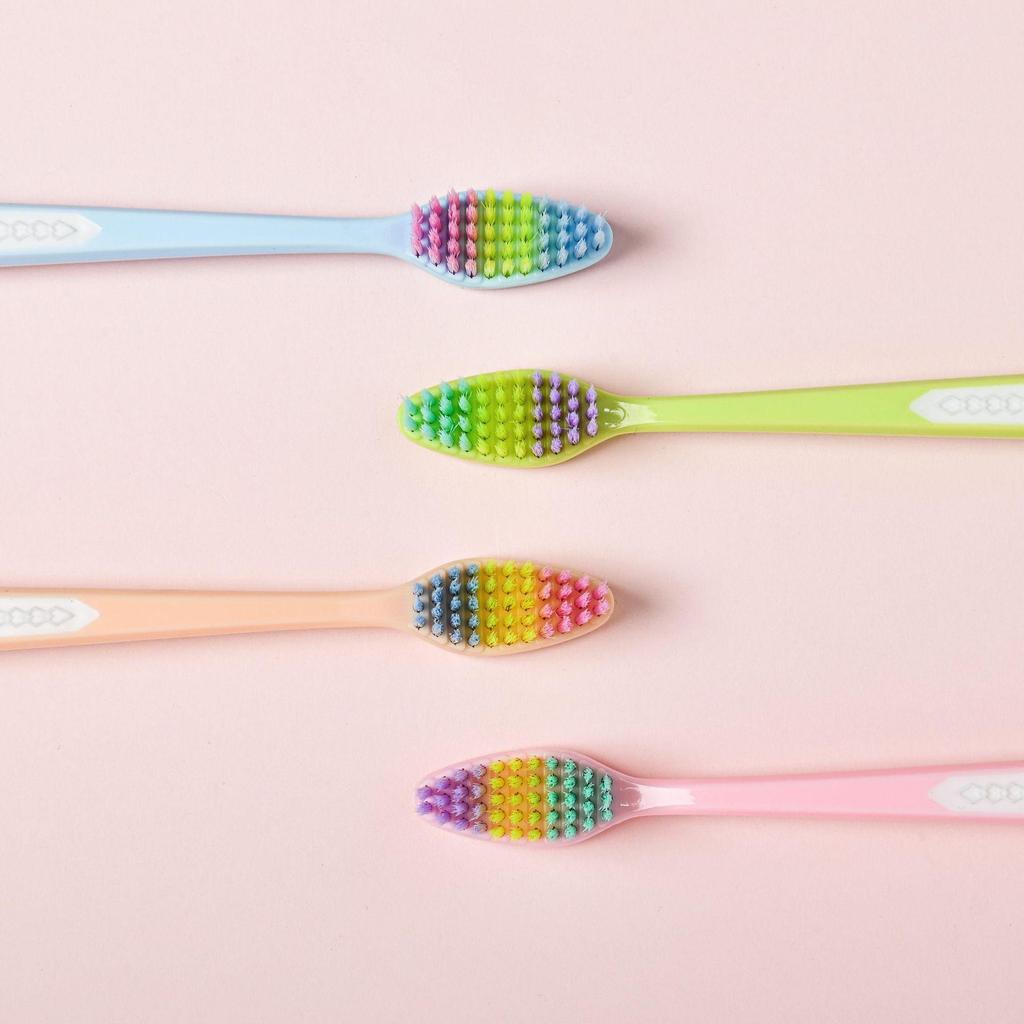 Curved Soft Bristle Toothbrush with Sharpened Bristles – Premium Student Edition, Individually Packaged