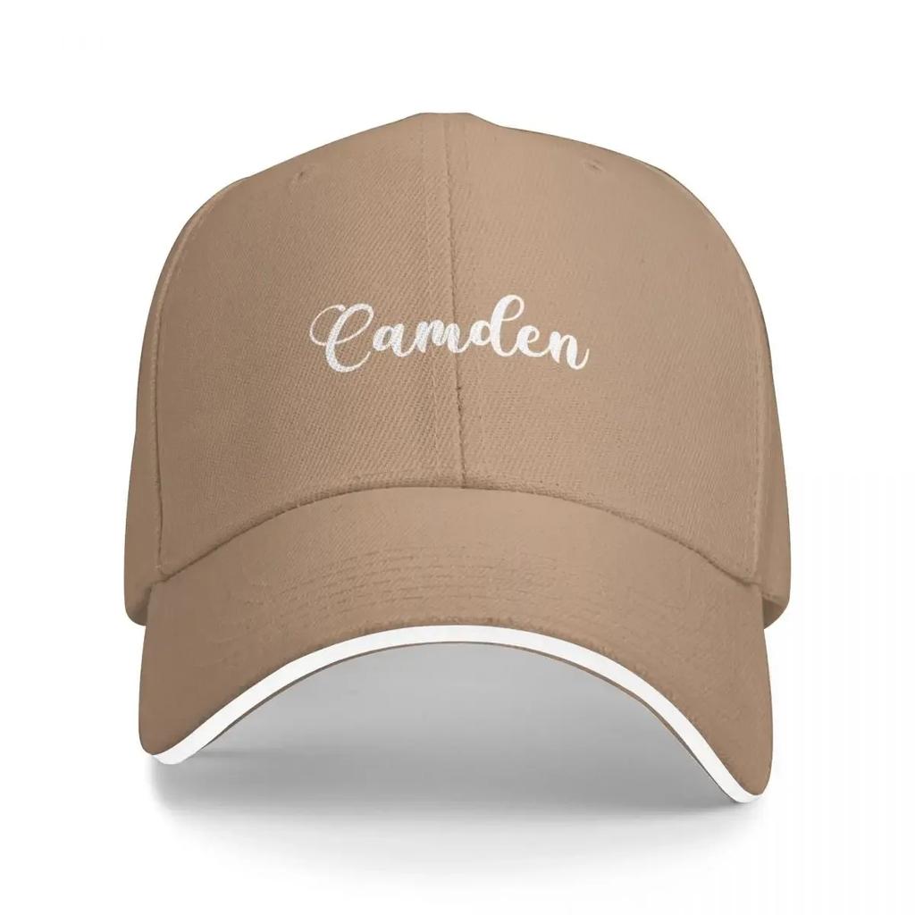 Camden Name - Handwritten Calligraphy Baseball Cap Fluffy Hat Hip Hop Girl'S Hats Men's