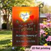 Personalized Memorial Garden Ag Sunset Ocean Dandelion Memorial, Double Sided Outdoor Yard Decor