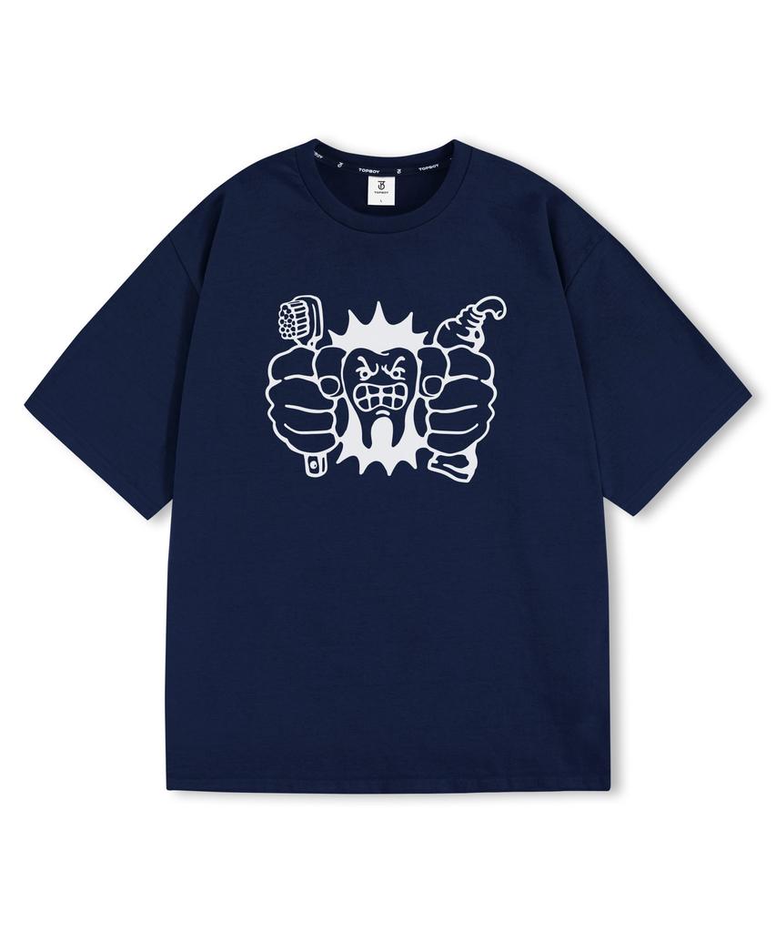TOPBOY Dentist Oversized Short Sleeve T-Shirt (Type B)