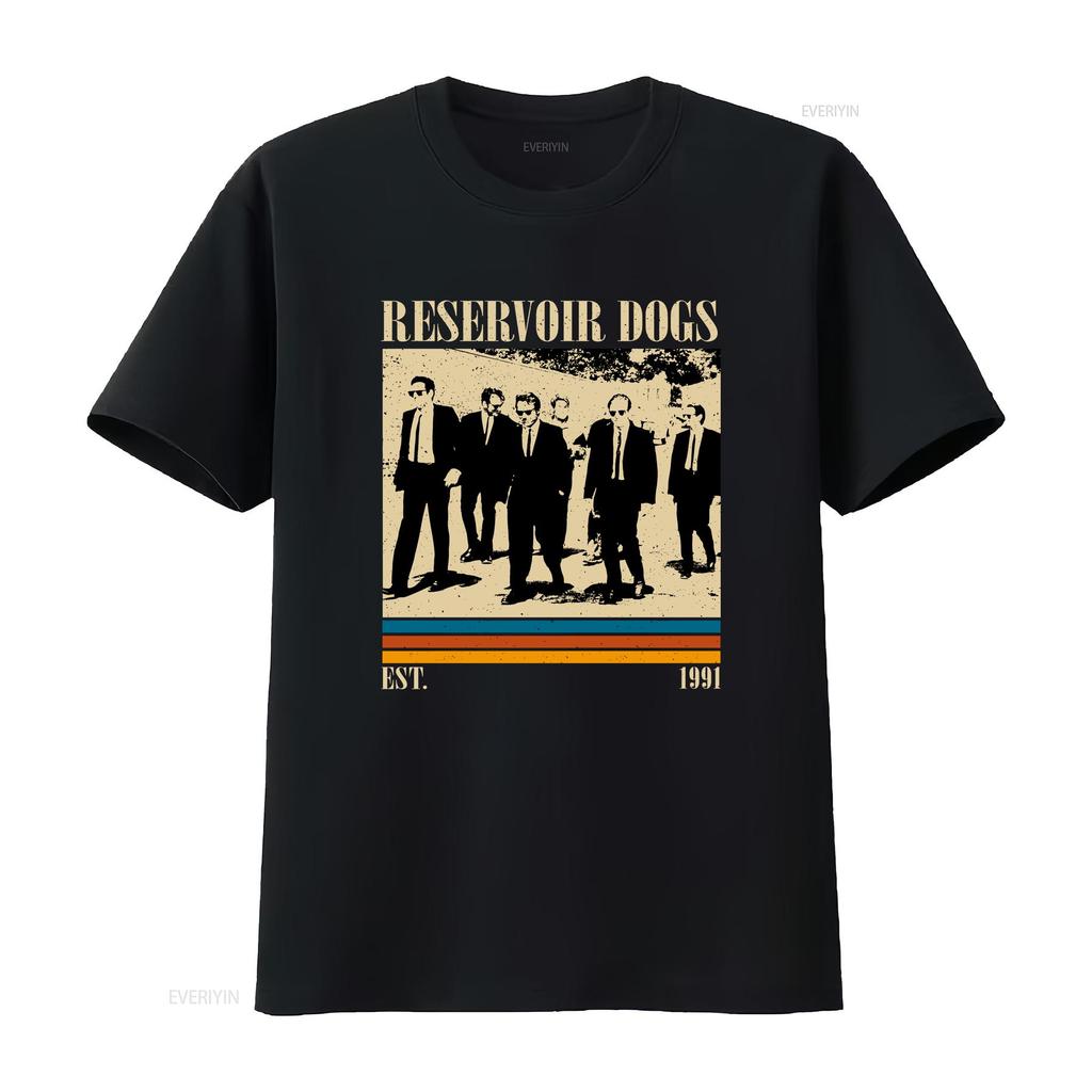 Reservoir Dogs T Shirt Movie Film Vintage Retro Classic S for Him Christmas Vintage Washed Stylish Casual Stretched Unisex