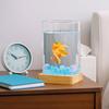 High Transparency Betta Fishtank Glass Ecological Tank Creative Desktop Fish Tank  Fish-farming