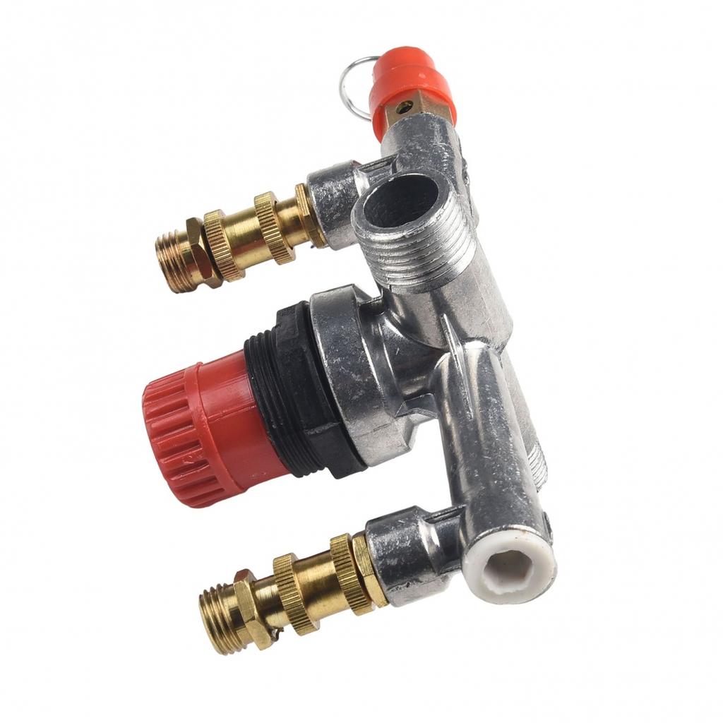Workshop Pump Parts Aluminum bracket Red cap Push-pull valves Regulator
