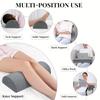 Removable Cover Leg Pillow Half Cylinder Knee Support Pillow Half Moon Bolster Pillow  Orthopedic