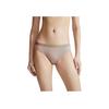 Calvin Klein Jacquard Breathable Sexy Bikini Triangle Underwear Women underwear Gray Brown QF7403ADPET
