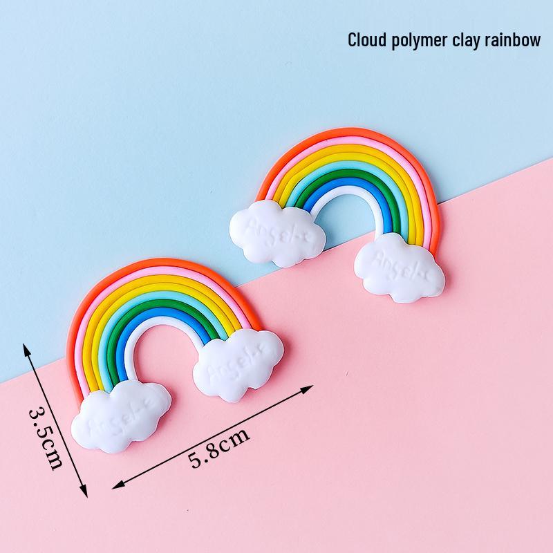 Dazzling Rainbow Tassel Birthday Cake Topper - Dessert Table Decoration