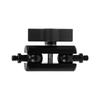 Camera Mount Clamp 360-degree Swivel 17mm Ball Head Magic Arm with Clamp Camera Adapter Clip with 1/4" Thread for GoPro Camera