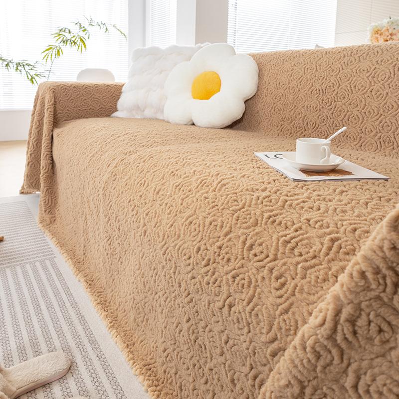 High-Grade Sofa Towel All-Inclusive Universal Cover Cover Dust Cover Nap Blanket Blanket Autumn and Winter