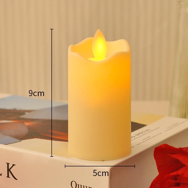 1/3/6Pcs Led Candles Flameless Flickering Light Flameless Candle For Christmas Wedding Decor Birthday Party Supplie