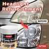 Car Headlight Restoration Polishing Kits Headlamp Scratch Remover Repair Cleaning Paste Remove Oxidation Headlight Polish Liquid