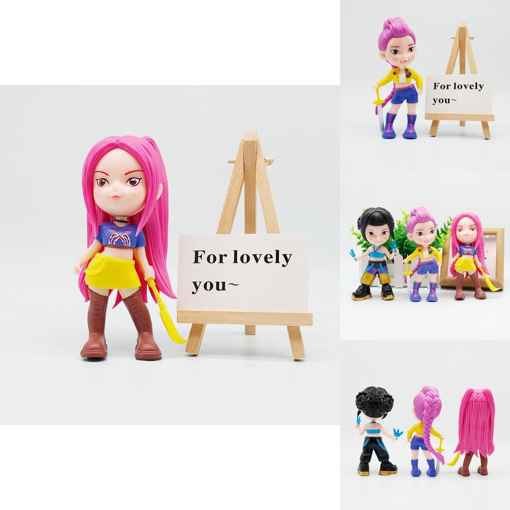 Kpop Demon Hunters Pvc With Collectible Figures For Anime Collectors