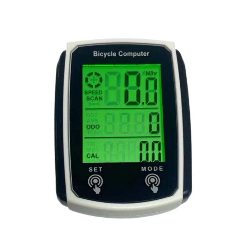 Waterproof Bicycle Computer Wired Luminous Backlight Road Bike MTB Waterproof Touch Screen Cycling Speedometer