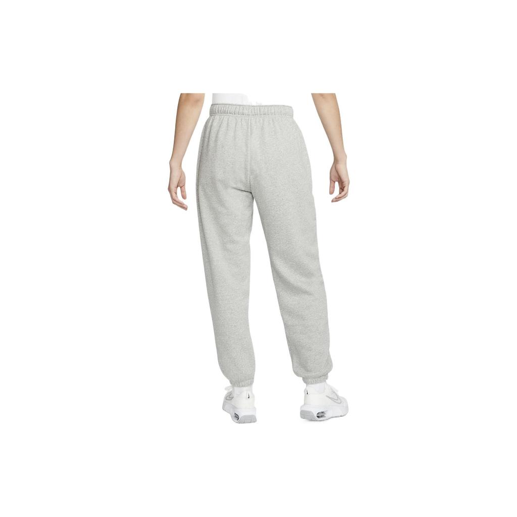 Nike Solid Color Logo Embroidery Joggers Women Bottoms Grey DQ5801-063