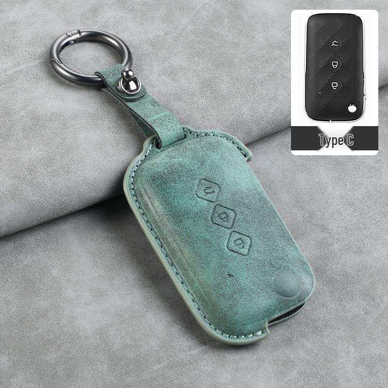 Wuling Xingguang Car Retro Key Cover for Jiachen, Xingyun, Xingchi, and Xingchen Models - Folding Accessory Shell
