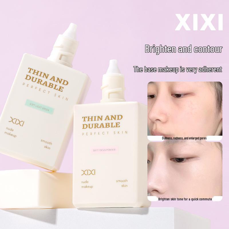 Xixi Air-Light Concealer Primer: Fine Texture, Easy for Beginners, Natural Look