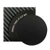 12inch Carbon Fiber Pad Antislip Mat Replacement for Phonograph Turntable Record Players Accessories