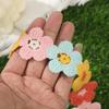 Sweet Countryside Style Crochet Hair Bands Crochet Texture French Knit Headband Decorate Headwrap Flower Hair Bands Girl