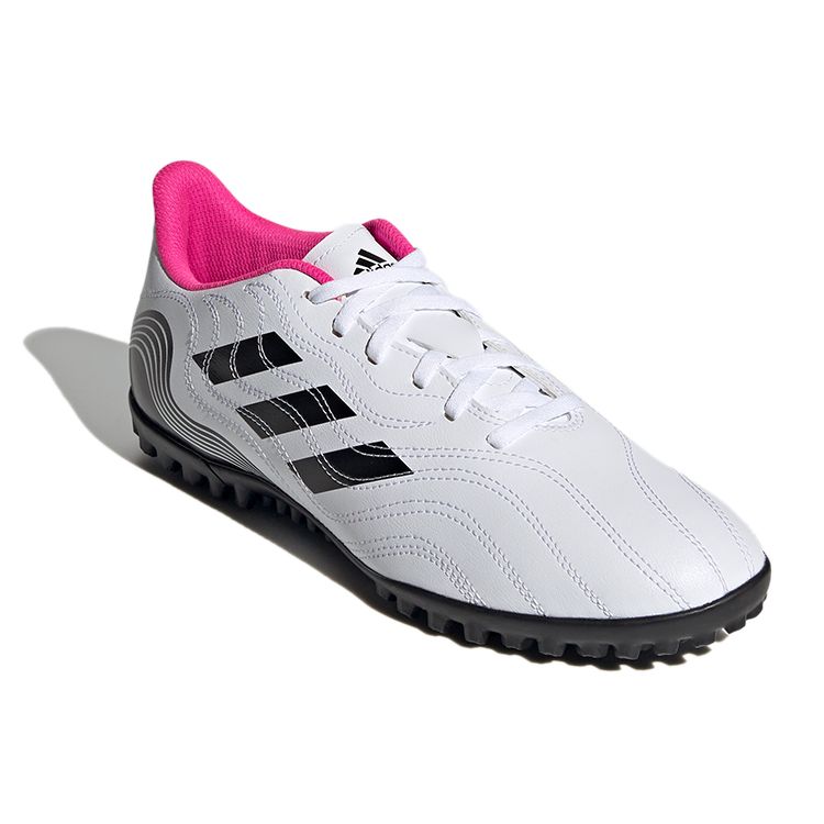 Adidas Copa Sense.4 Comfortable Trendy TF (Rubber Studs) Durable Football Shoes Men Football Shoes White Black FW6546