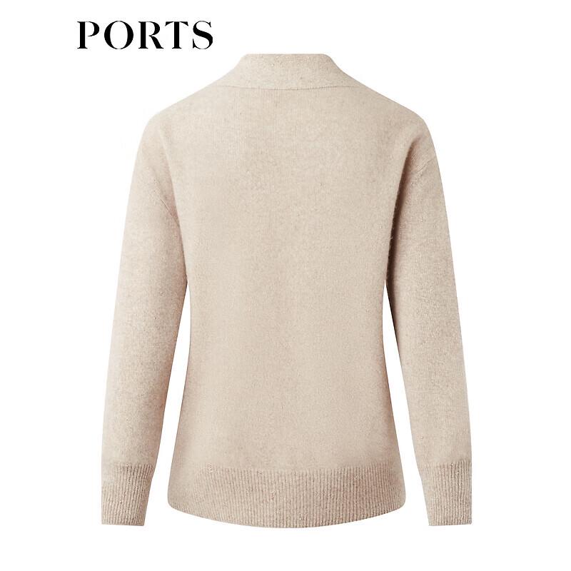 PORTS Women's Cashmere Blend Knit Cardigan LM9K046NZH007
