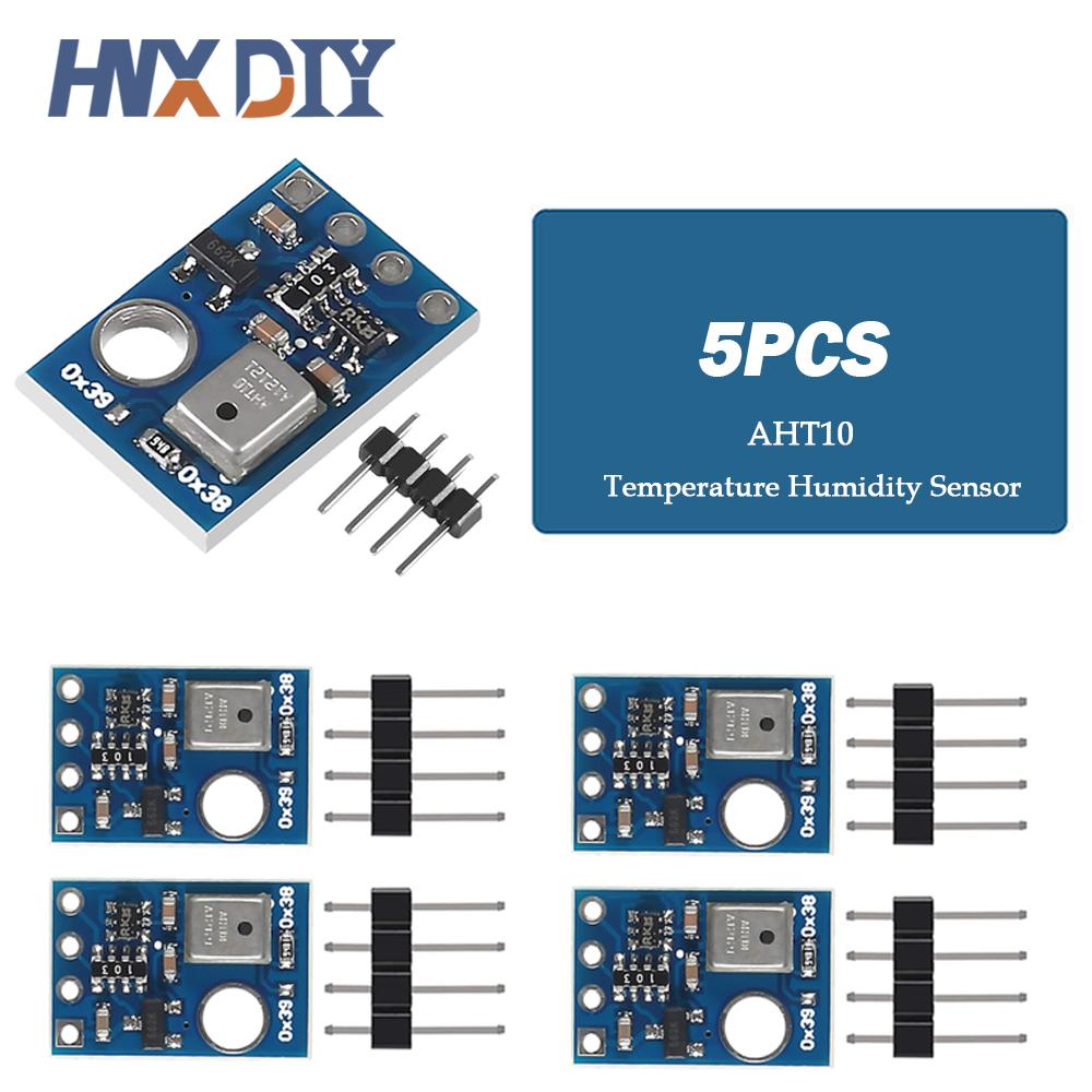 5/10pcs AHT10 High Precision Digital Temperature and Humidity Sensor Measurement Module I2C Communication Replace DHT11 AM2302