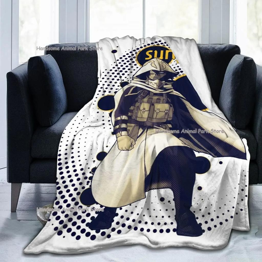 My Hero Academia Collage Anime Tamaki Amajiki Throw Blanket Cozy Warm Blanket for Home Office 3D Print Soft Micro Fleece Flannel